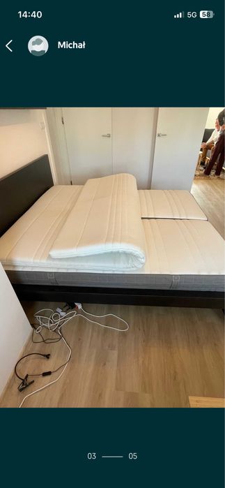 Łóżko Ikea Malm 196x200