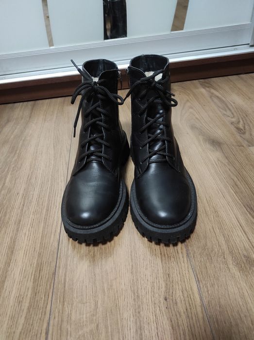 Черевики ботинки зимові шкіряні 41р