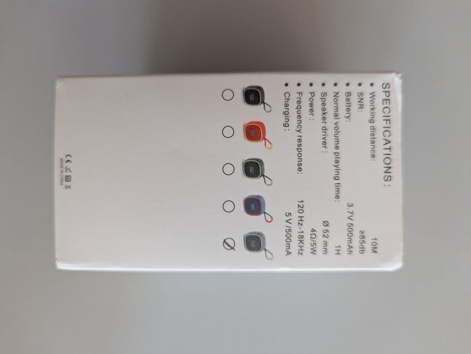 Głośnik bezprzewodowy T&G TG659, odtwarzacz, radio