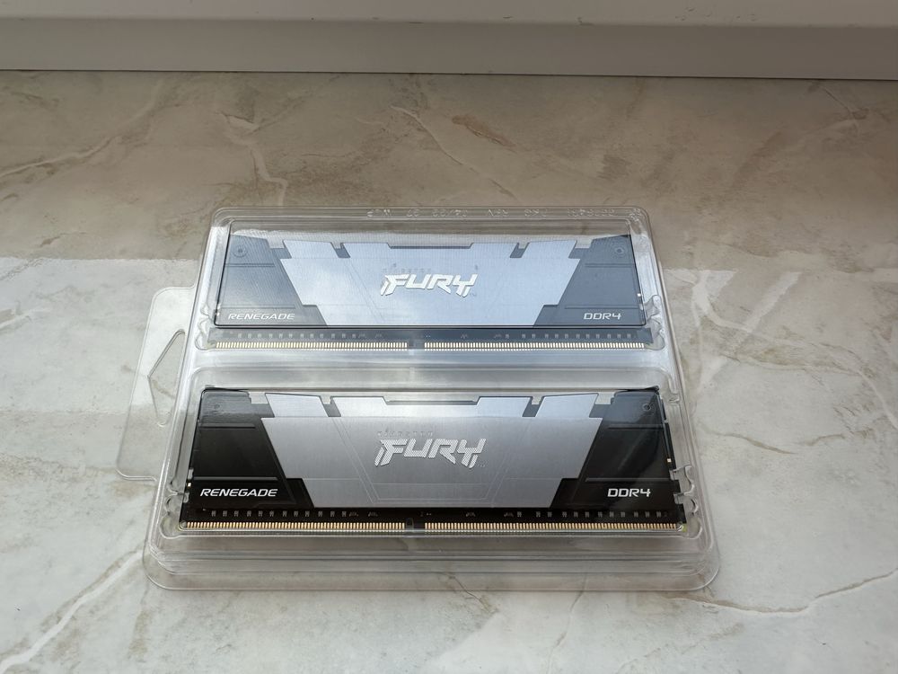 Оперативна памятьОЗП Kingston DDR4 32GB (2x16GB) 3600Mhz FURY Renegade
