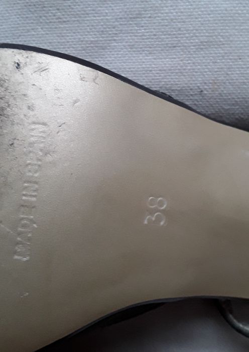 Sapatos de senhora verde seco da Pilar Burgos, tamanho 38