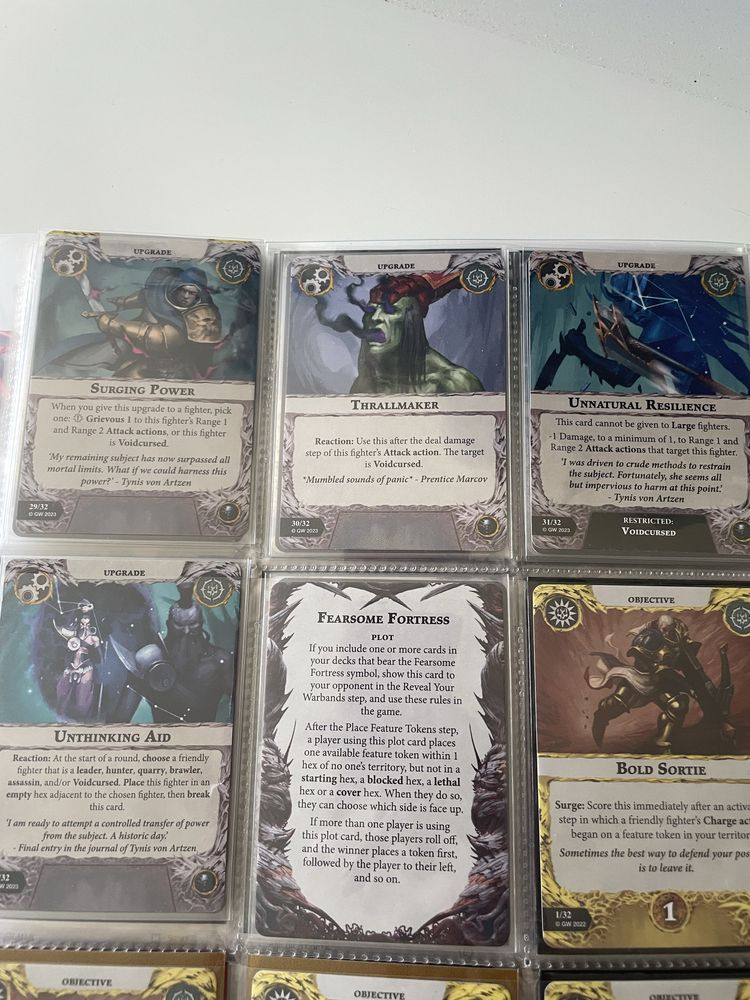 Warhammer Underworlds: Voidcursed Thralls Rivals Deck