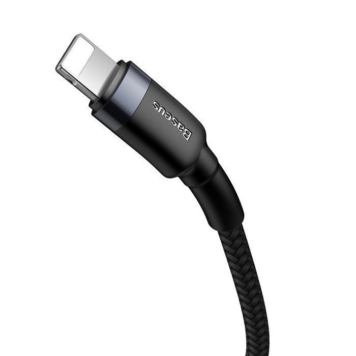 Baseus Cafule wytrzymały kabel USB Typ C PD / Lightning 18W QC 3.0 1m