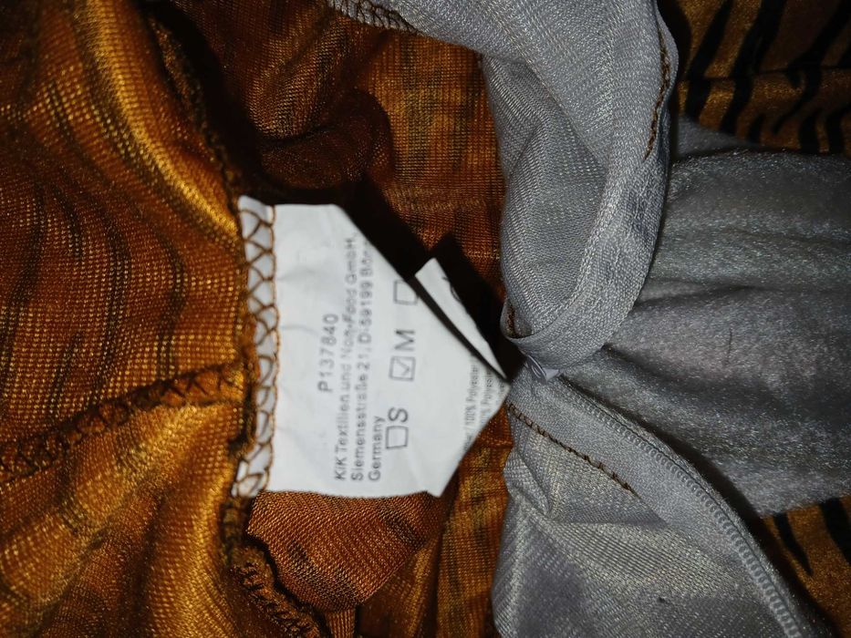 Tygrys bluza kostium przebranie strój r. M