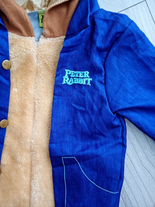 Strój karnawałowy andrzejki Peter rabbit Piotruś królik 4-6