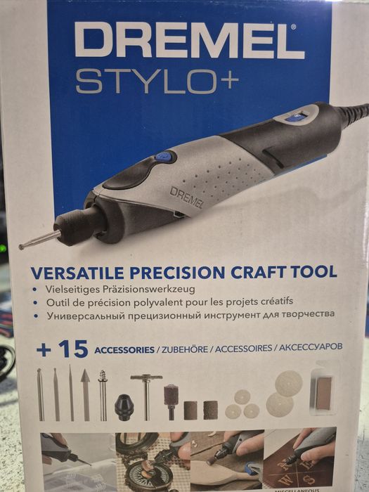 Багатофункціональний інструмент Dremel Stylo+ з 15 насадками