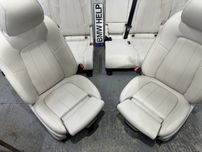 Салон Білий EQB 250+ X243 Mercedes Benz Кожа Сиденья Сидушки