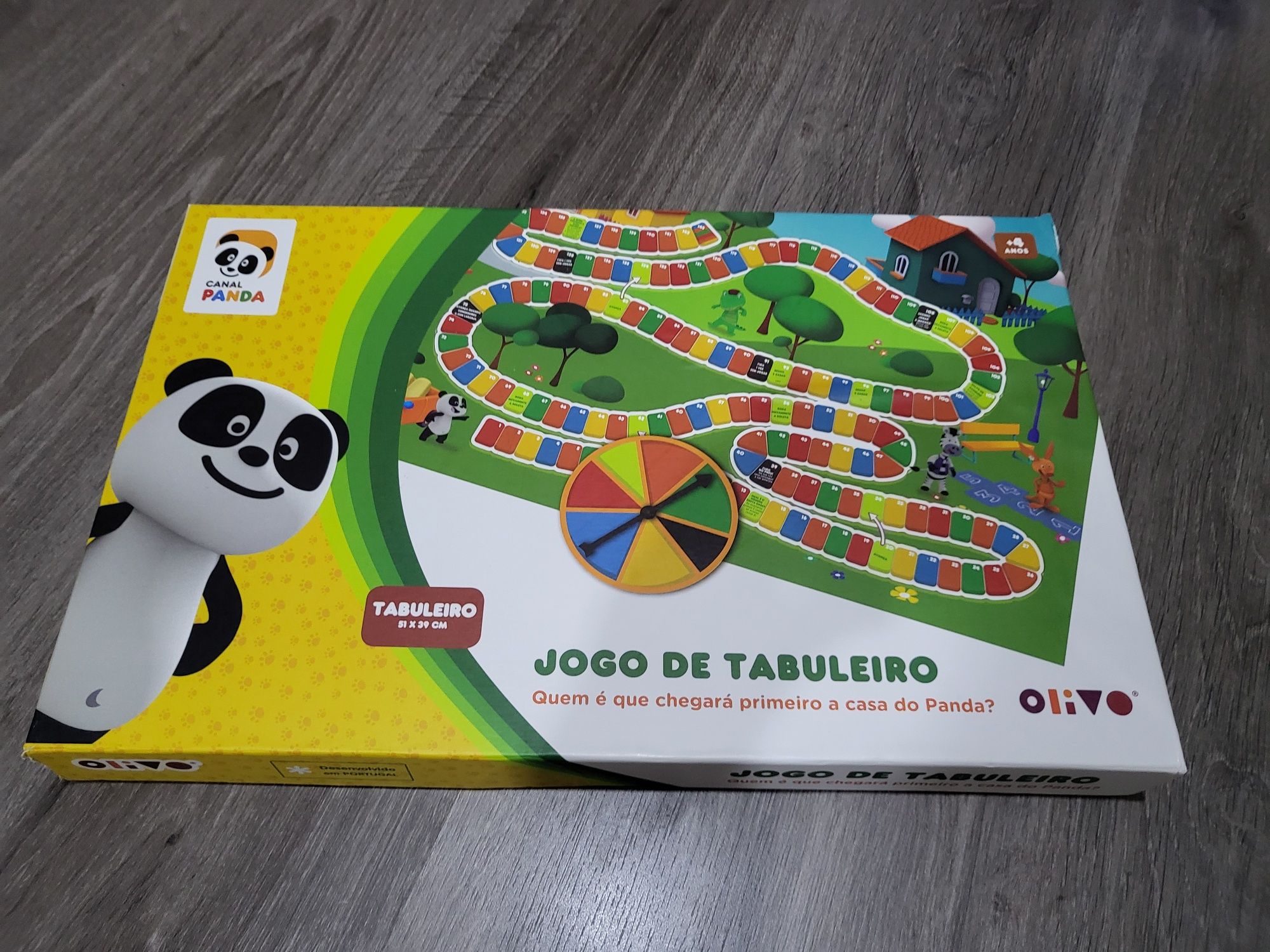 Jogo tabuleiro do Panda