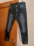 Calça de ganga usada