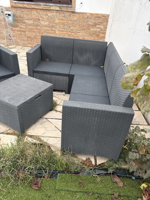 Conjunto de sofá de quintal