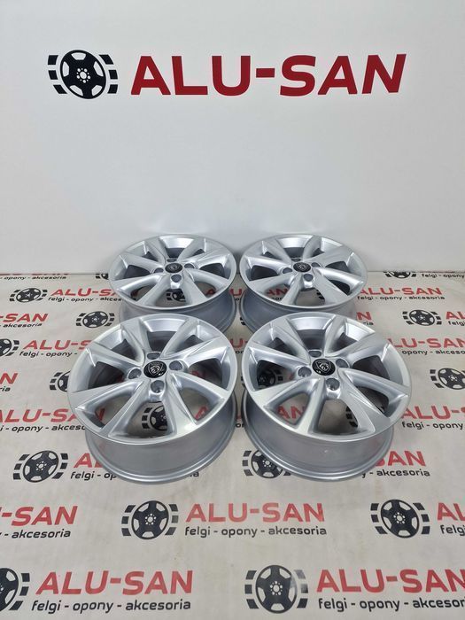 NOWE/DEMO oryginalne alufelgi PEUGEOT 16" 4x108 208, 2008-Srebrne