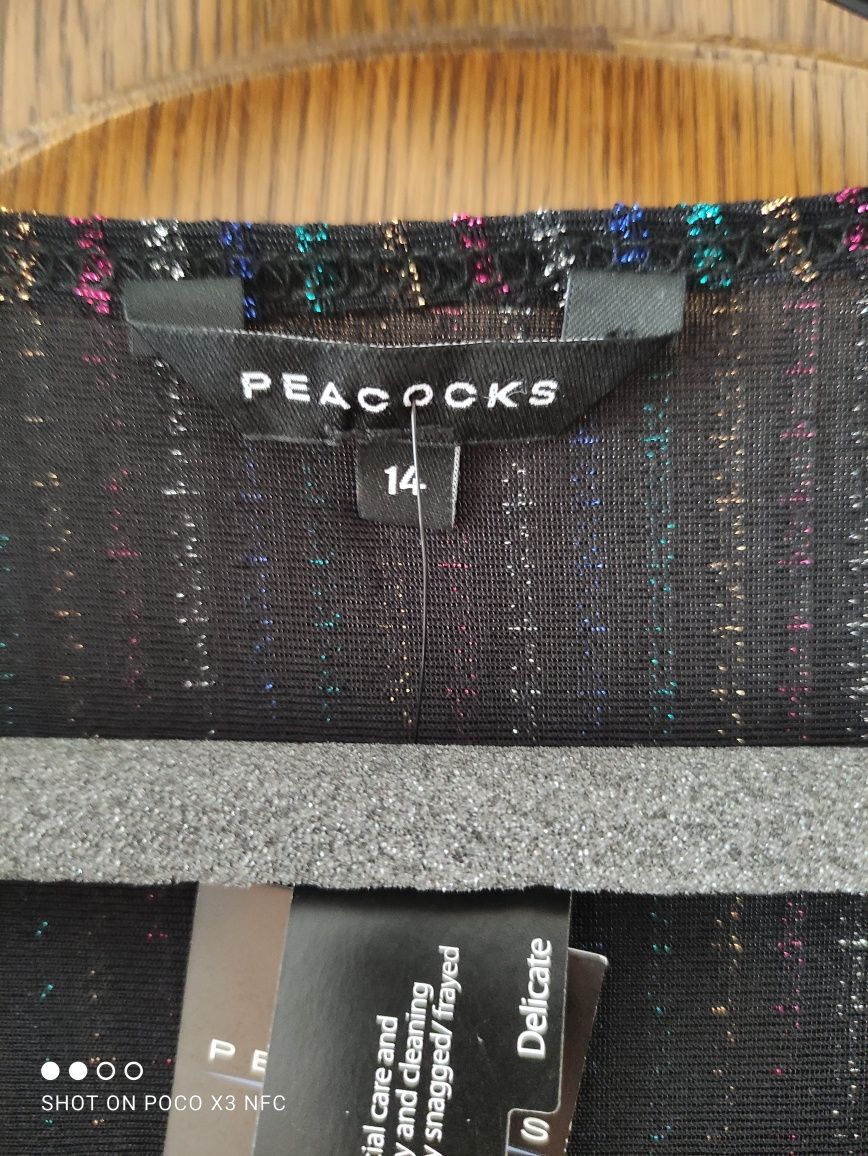 Nowa bluzka z metką r. XL Peacocks