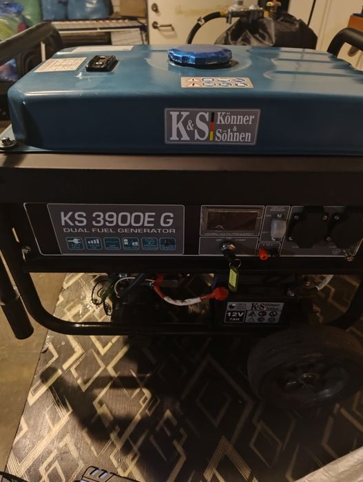 Agregat prądotwórczy K&S na gaz i benzynę
