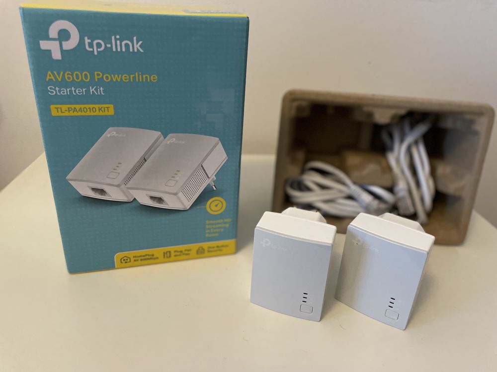 Kit Extensor de Alcance Powerline, Edição AV 600Mbps