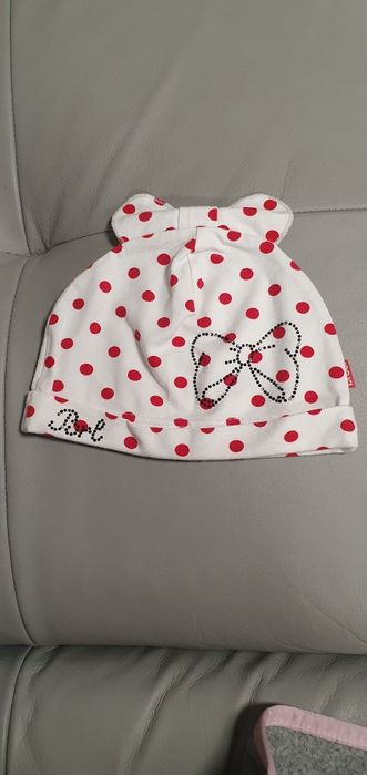 Czapka dla dziewczynki 45 cm nowa