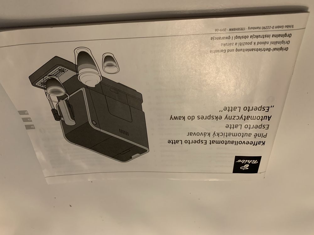 Ekspres ciśnieniowy Tchibo +Indukcyjny spieniacz do mleka Tchibo