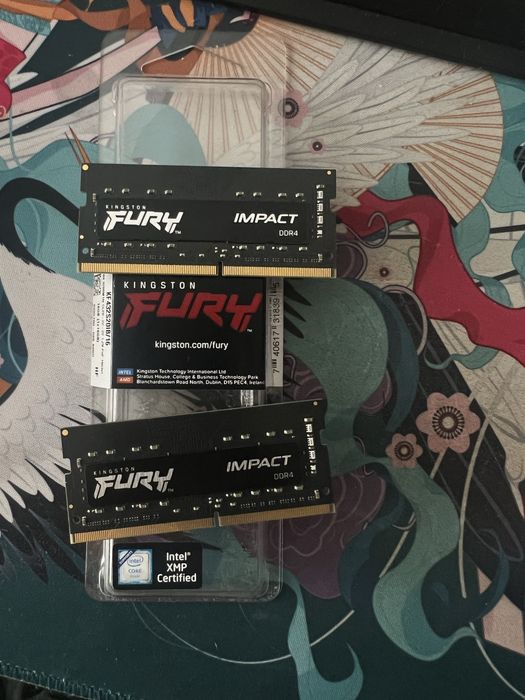Kingston FURY Impact Black 32GB (2x16GB) DDR4 3200MHz SODIMM