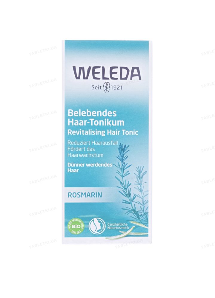 Weleda тонік стммулятор під час втрати волосся з розмарином