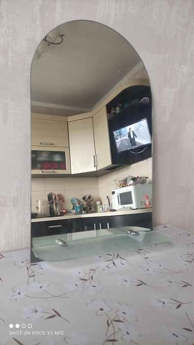 Умивальник+дзеркало у ванну кімнату