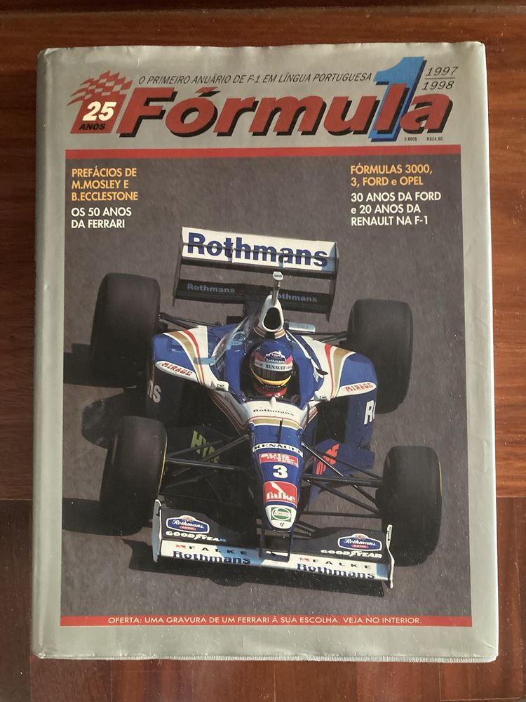 Fórmula 1 97/98 Anuário