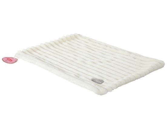 Grube legowisko dla psa lub kota 61x42,5cm Pled Zolux Naomi Koc beżowy