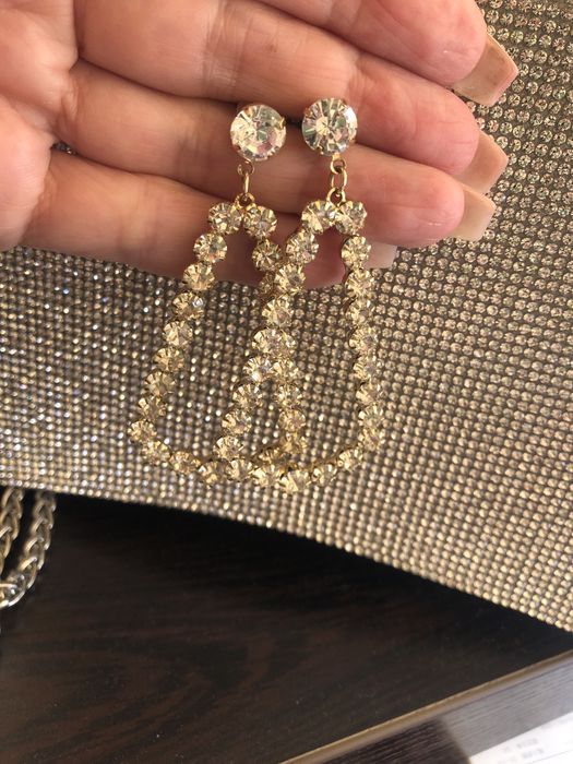 Біжутерія, кульчики вечірні