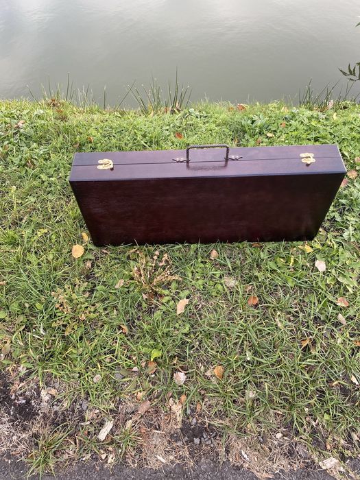 Подарунковий Набір шампурів у кейсі-столику “Трофей”