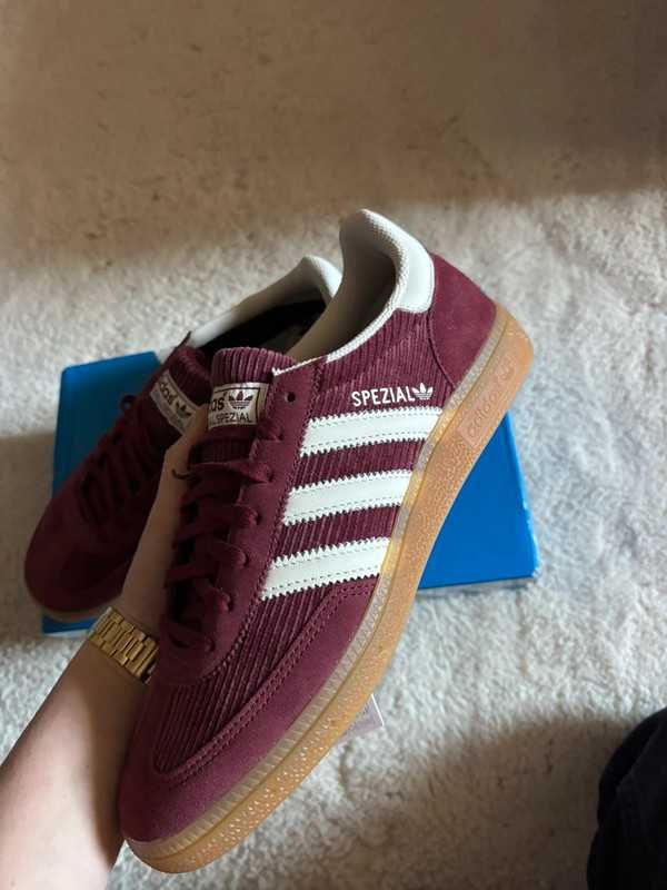 Adidas Handball Spezial_ShadowRed_Trampki Damskie_Nowe 38