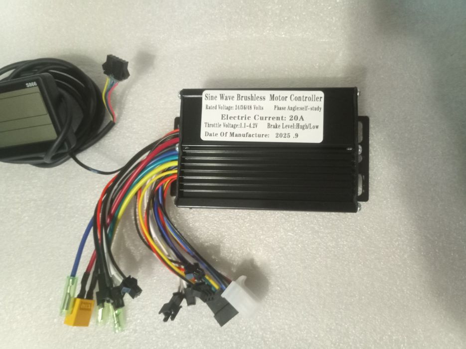 Дисплей S866 контроллер 20а синусный .