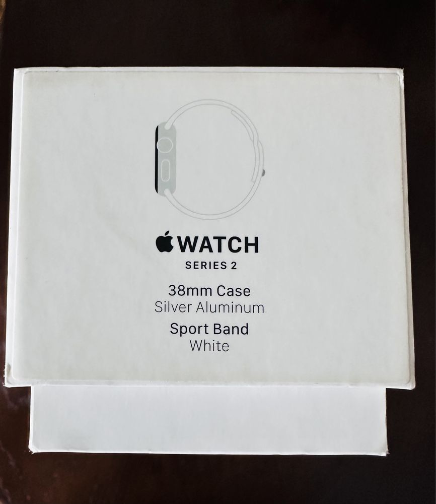 Apple Watch/series 2/38 case/sport band white