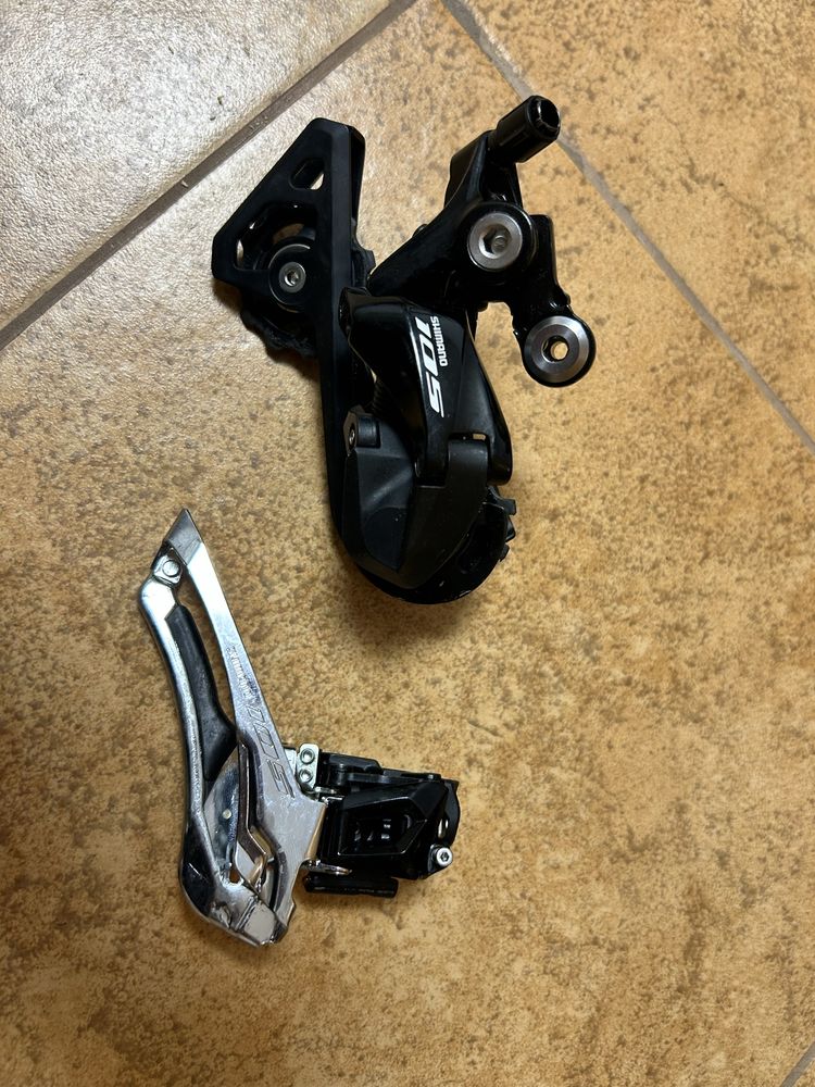 Shimano 105 r7000 перекидка, касета, шифтери