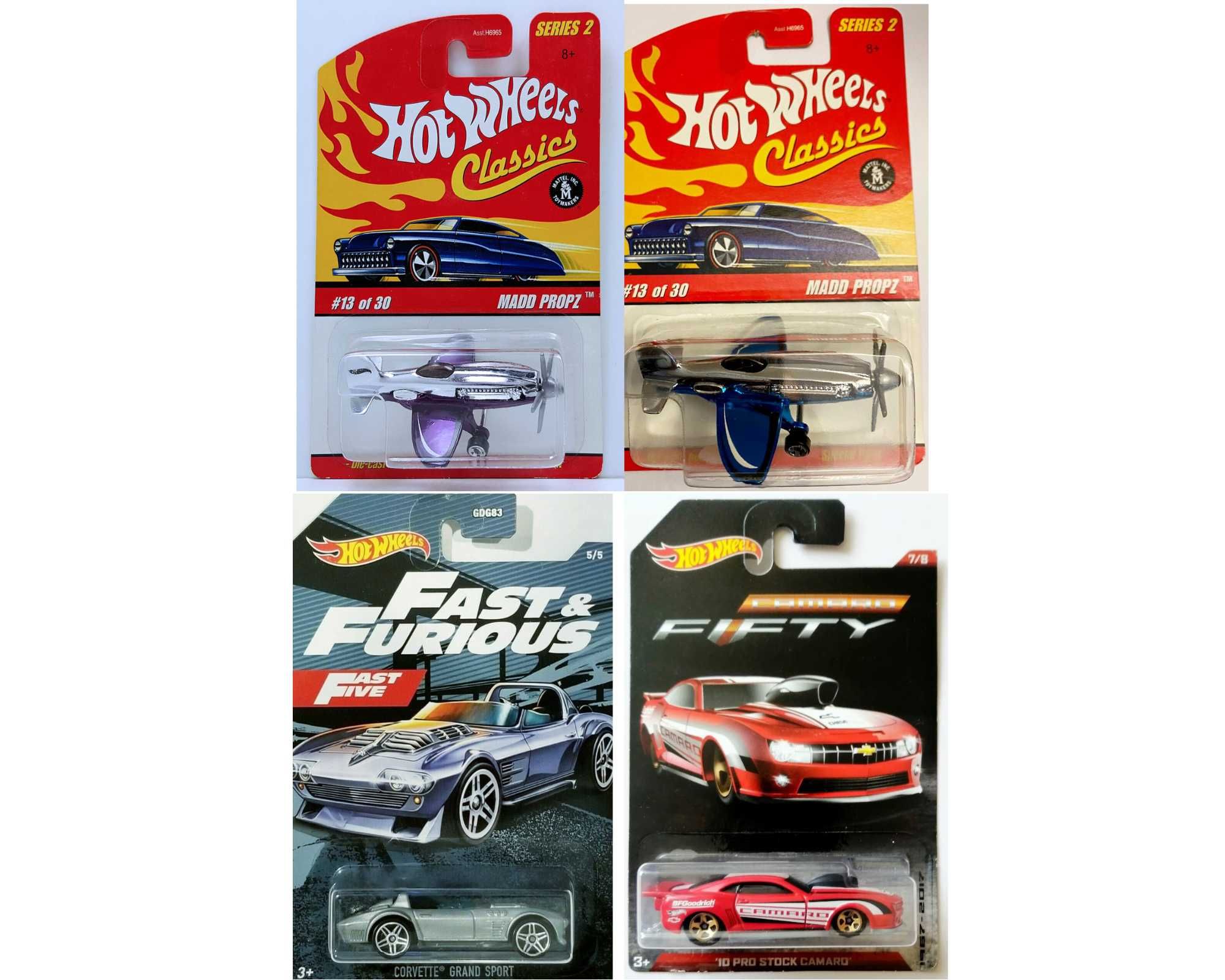 Машинки Hot Wheels Спецсерії Anniversary, Fast & Furious, Classics