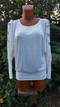sweter damski biały rozmiar 2XL firma FABRIOE