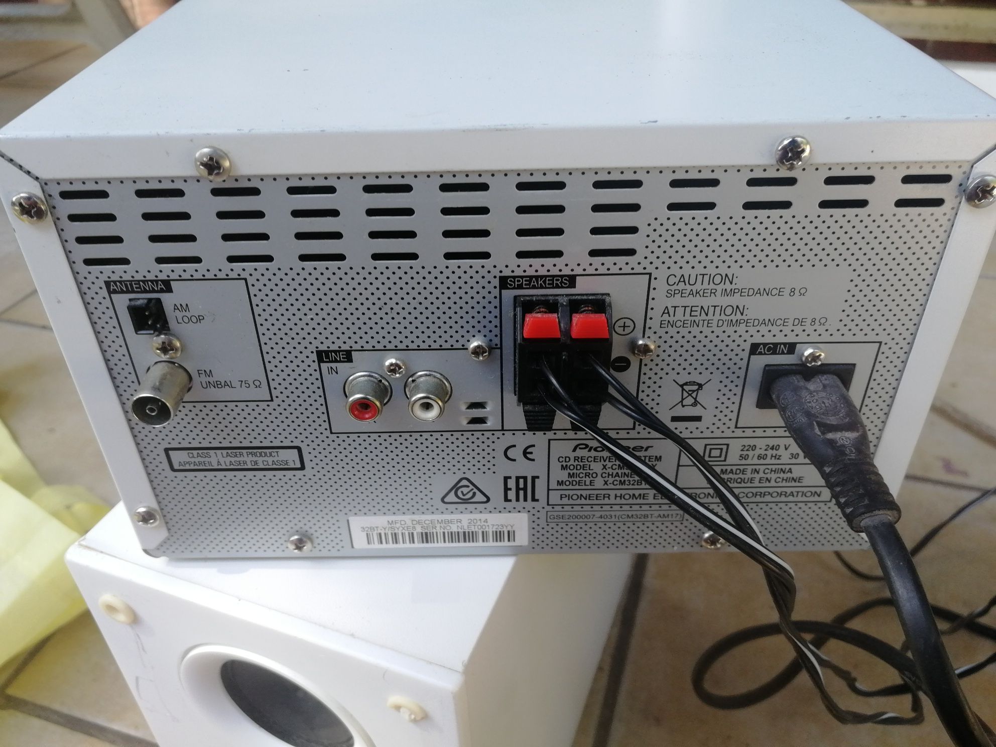 Mini wieża Pioneer X-cm32bt Bluetooth wysyłka