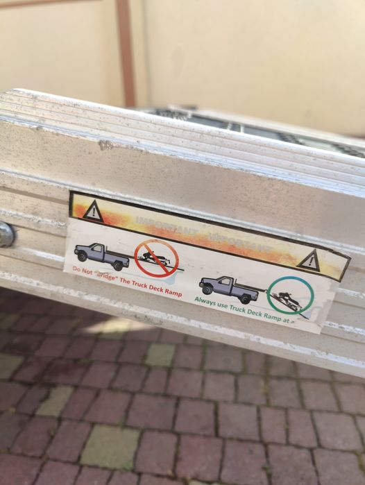 Вантажна платформа з пандусом  Marlon explore pro 2