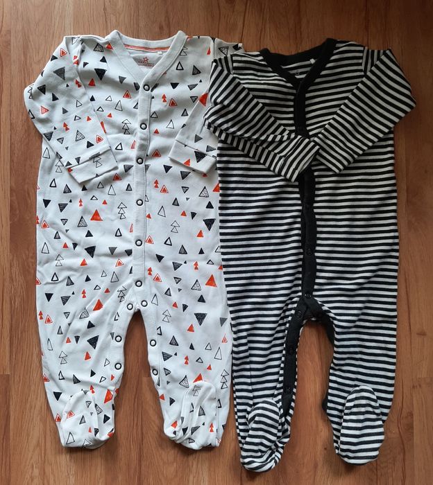 Next zestaw śpiochy pajac 9-12 m