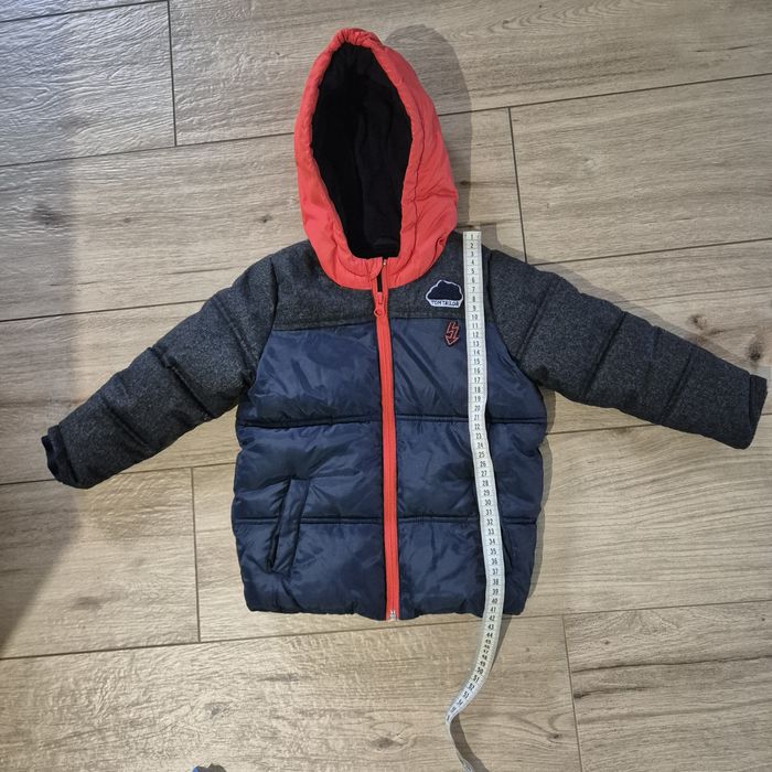 Kurtka zimowa 86 92 granatowa