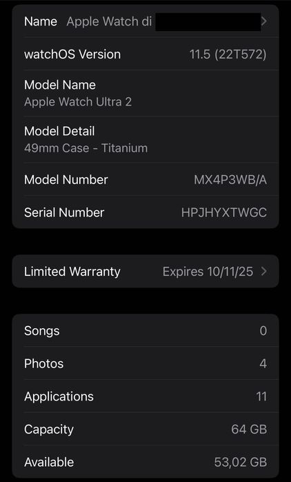 Apple Watch Ultra 2 Titanium -- Jak nowy – Oryginalny zakup w Krakowie