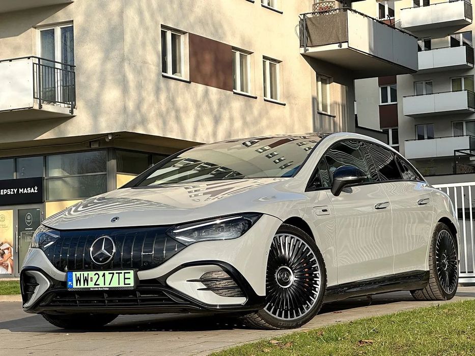 Mercedes-Benz EQE 687KM! SalonPL*Fvat23%*Carbon*4x4*Ceramika*DynamicPLus*Distro*Alcantar