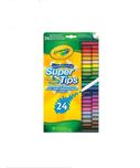 Crayola Super Tips Washable маркеры фломастеры 24 шт