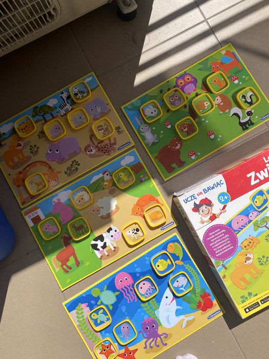 Ukladanki puzzle gry z rzepami  alfabet ciuchcia przedszkole zlobek