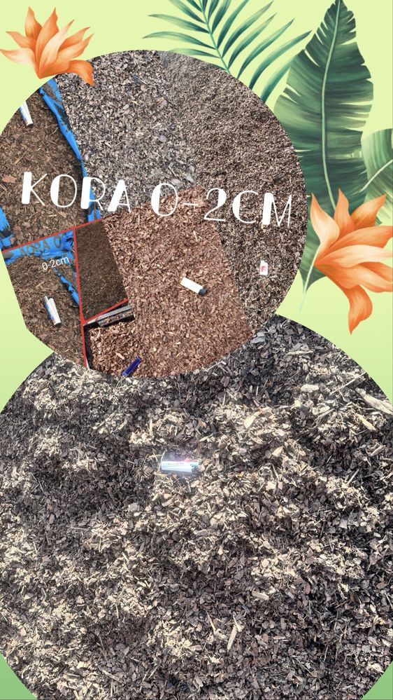Kora ziemia ogrodowa