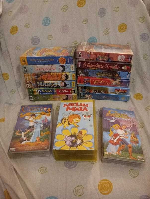 Lote cassetes / vhs