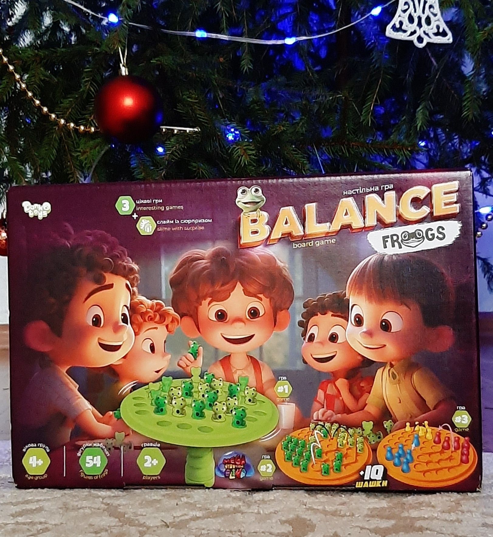 Розвиваюча настільна гра Balance Frogs, Danko Toys