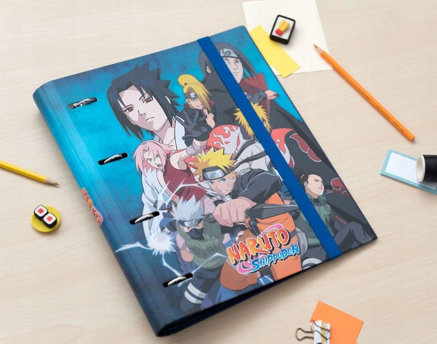 segregator ringowy naruto shippuden: drużyna siedem