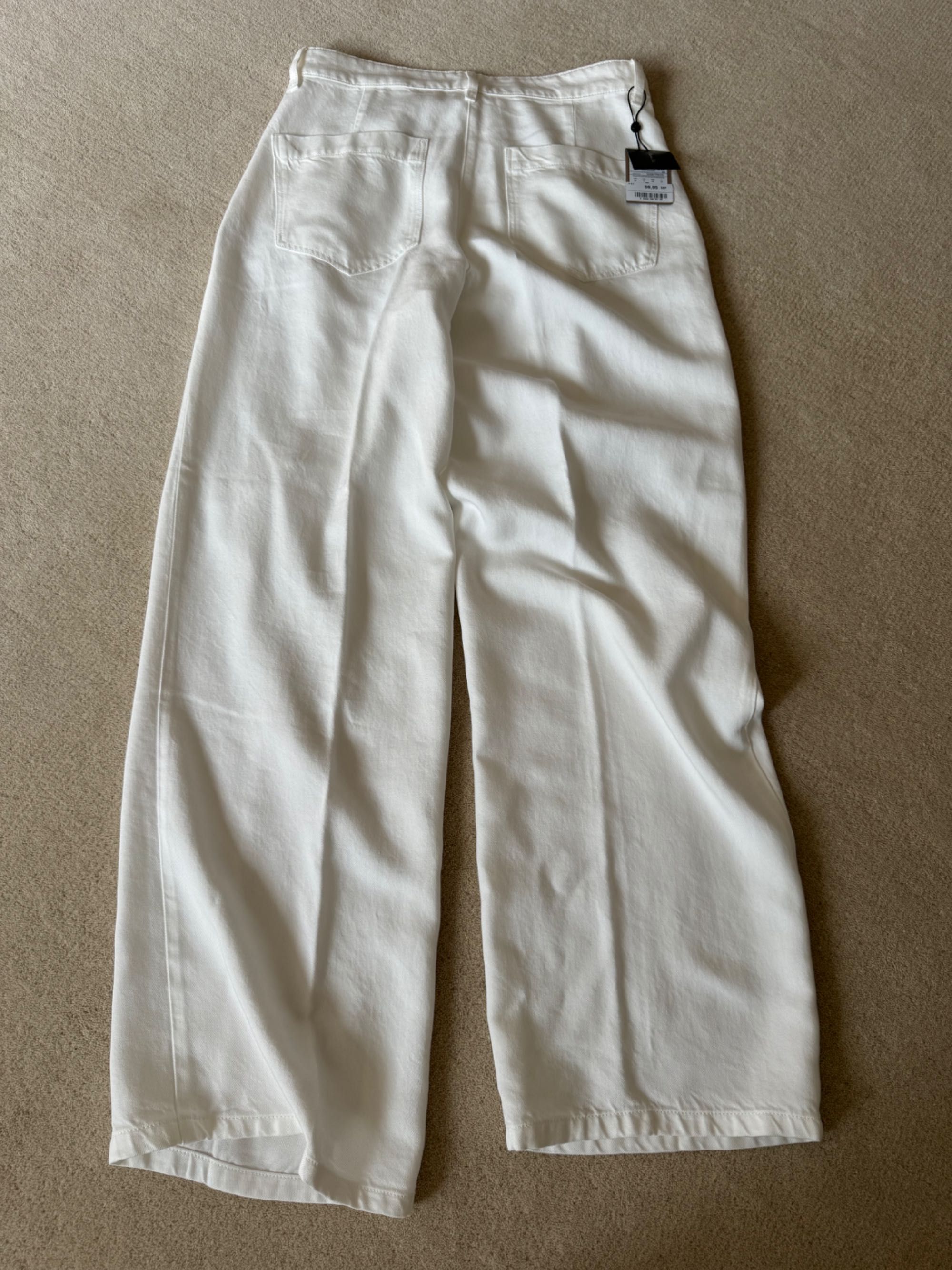 NOWE białe spodnie Massimo Dutti
