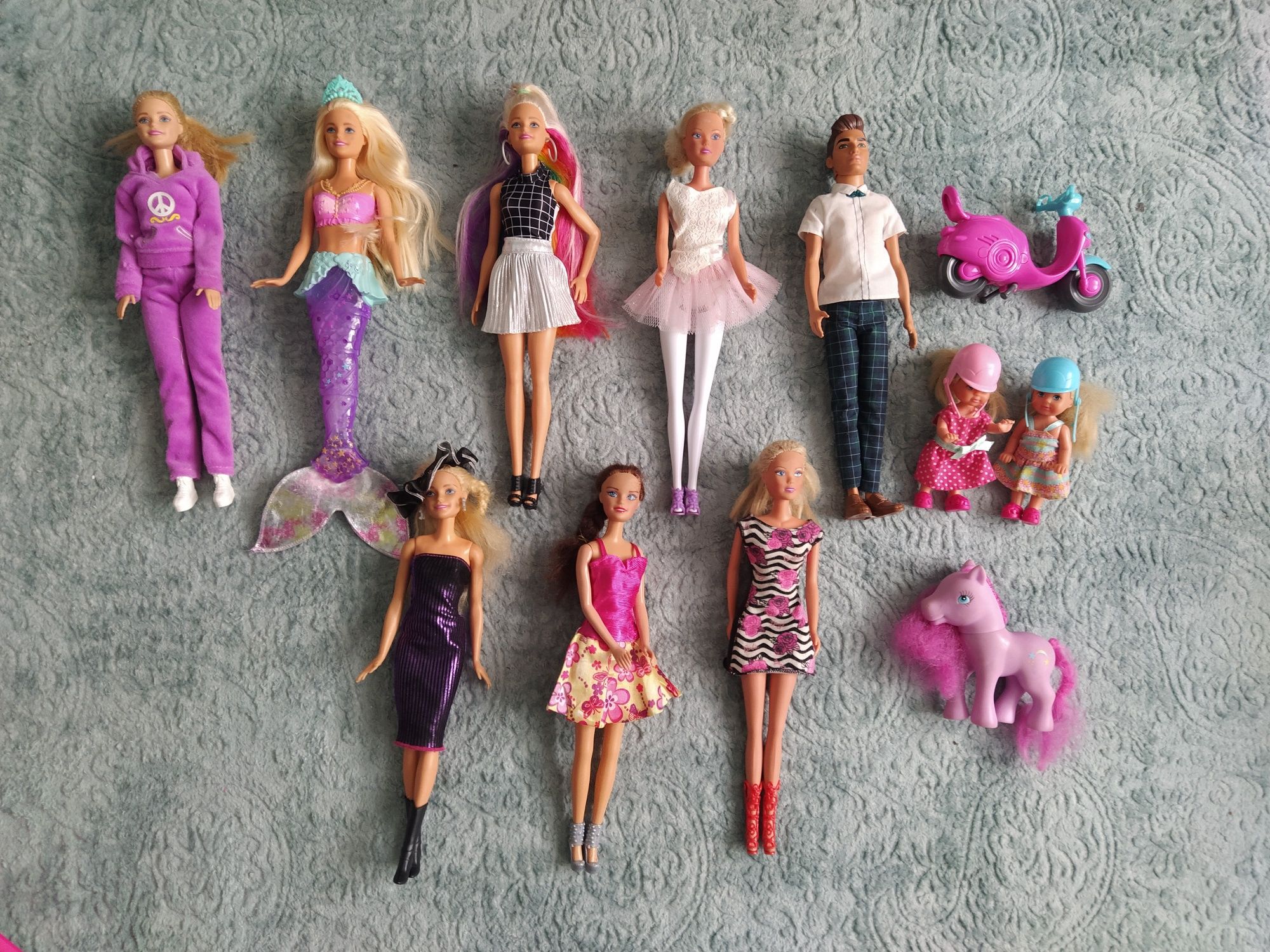 Duży zestaw Barbie