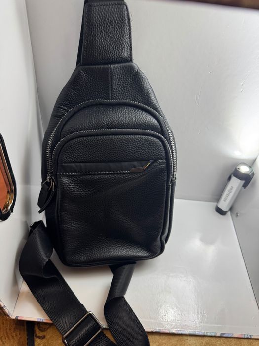 Miraton, новая кожаная сумка через плечо.