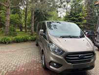 Ford Transit Custom  Sprzedam samochód dostawczy 6-osobowy przedłużana paka, gotowy do prac