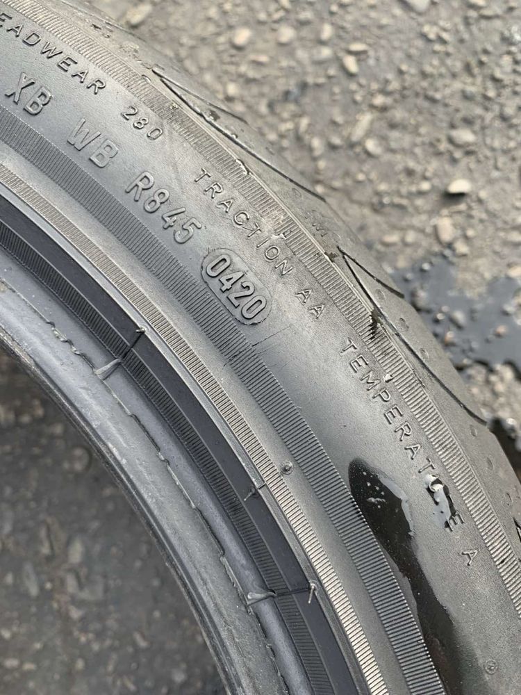 Шини 235/45 R18 пара Pirelli  літо, 6,5мм 2020р